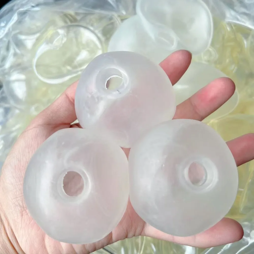 Soft TPR DIY Empty Ball Skin Slow Rebound Sphere DIY Pressure Ball Kit 6cm Flexible Handmade Ball Skin Kids Toy