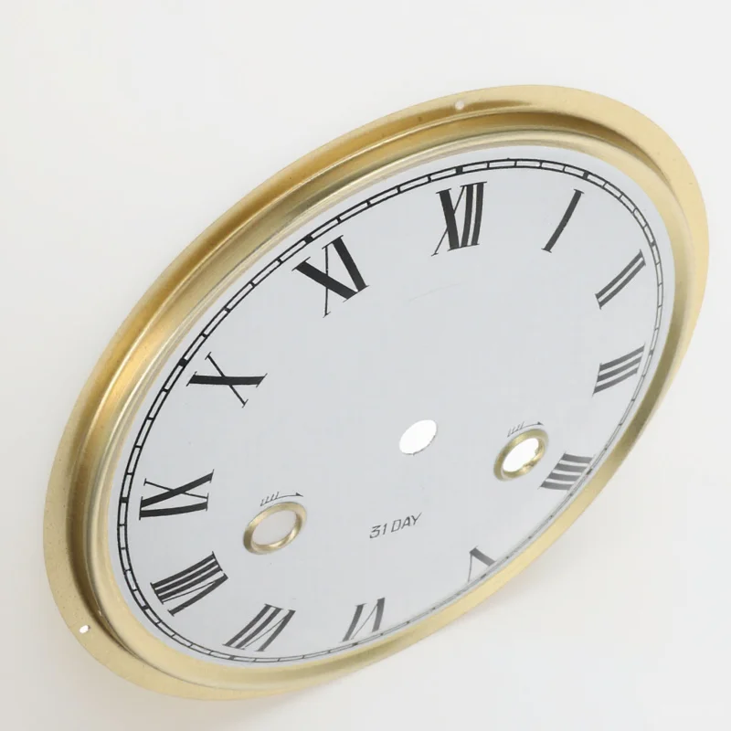 

Mechanical Dial Round Wall Face Roman Numeral Diy Kit For Living Room Kitchen Replacement Insert Clock Board Craft Part