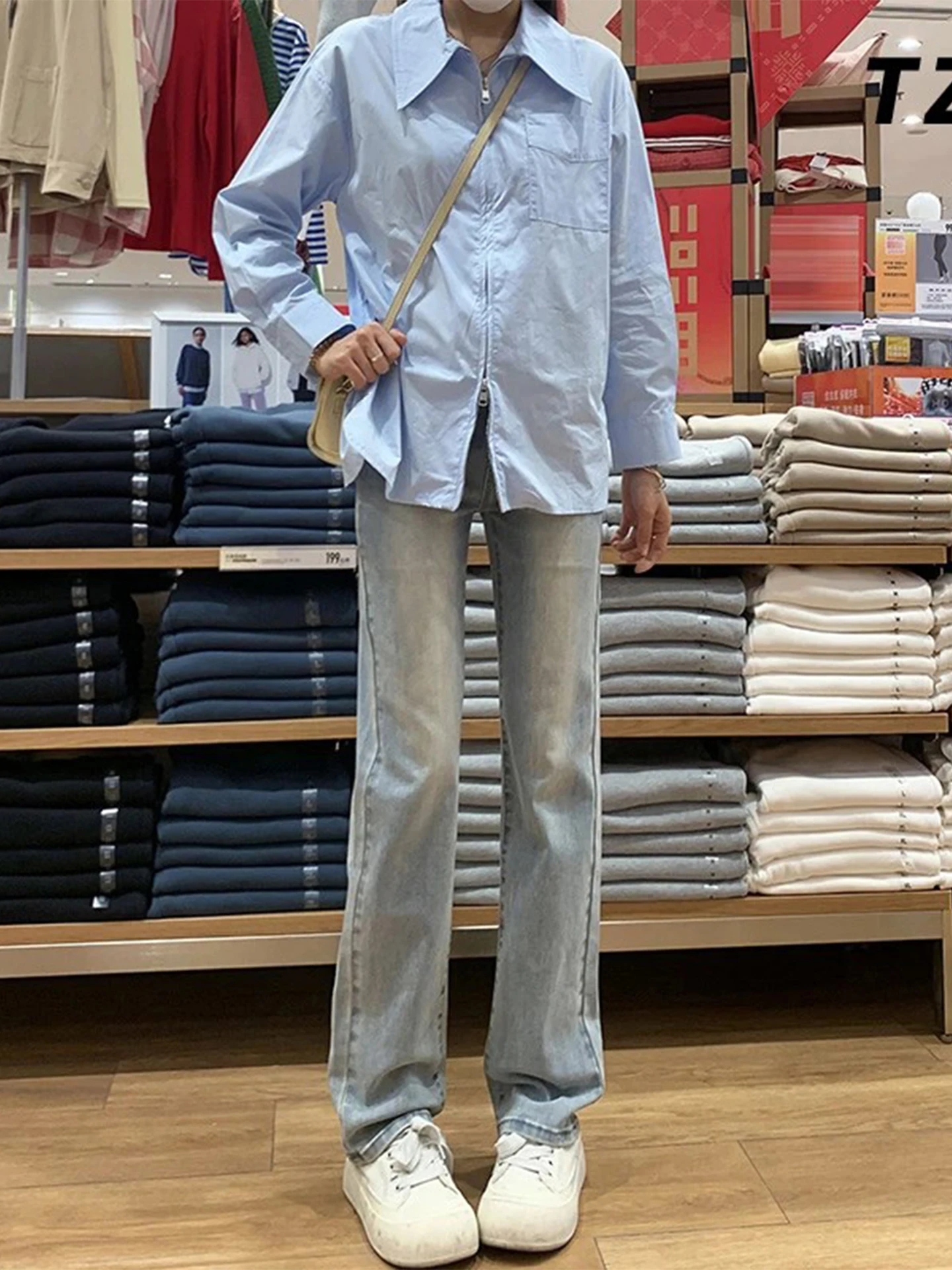 

Американские джинсы Slim Fit для мужчин и женщин, летние, тонкие, в стиле High Street, прямые, зауженные, с легким клешем, узкая версия