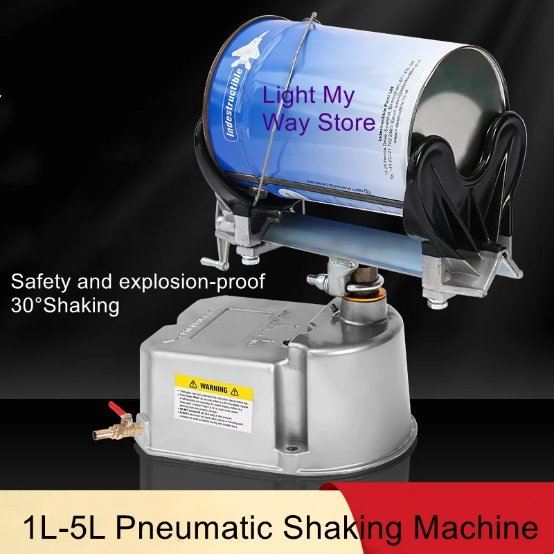 Industrial grade chemical paint ink food shaker mixing and shaking equipment pneumatic shaker