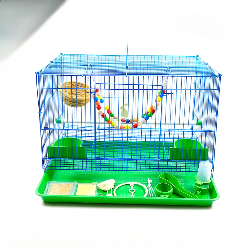 Feeder Parrot Birdcage Passaros Accessories Quail Outdoor Rabbit Cage Palomas Cover Gaiola Para Passaros Pet Supplies CY50BC