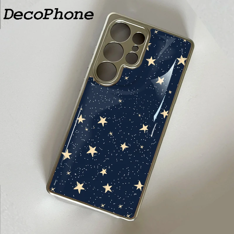 Milchstraßen-Epoxy-Handyhülle Sturzsicher FÜR Samsung Galaxy 23/24/25/26 Plus FE ULTRA EDGE