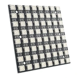 WS2812 LED Module 5050 RGB Full Color Driver Development Board 64bit Beads 8x8 5V