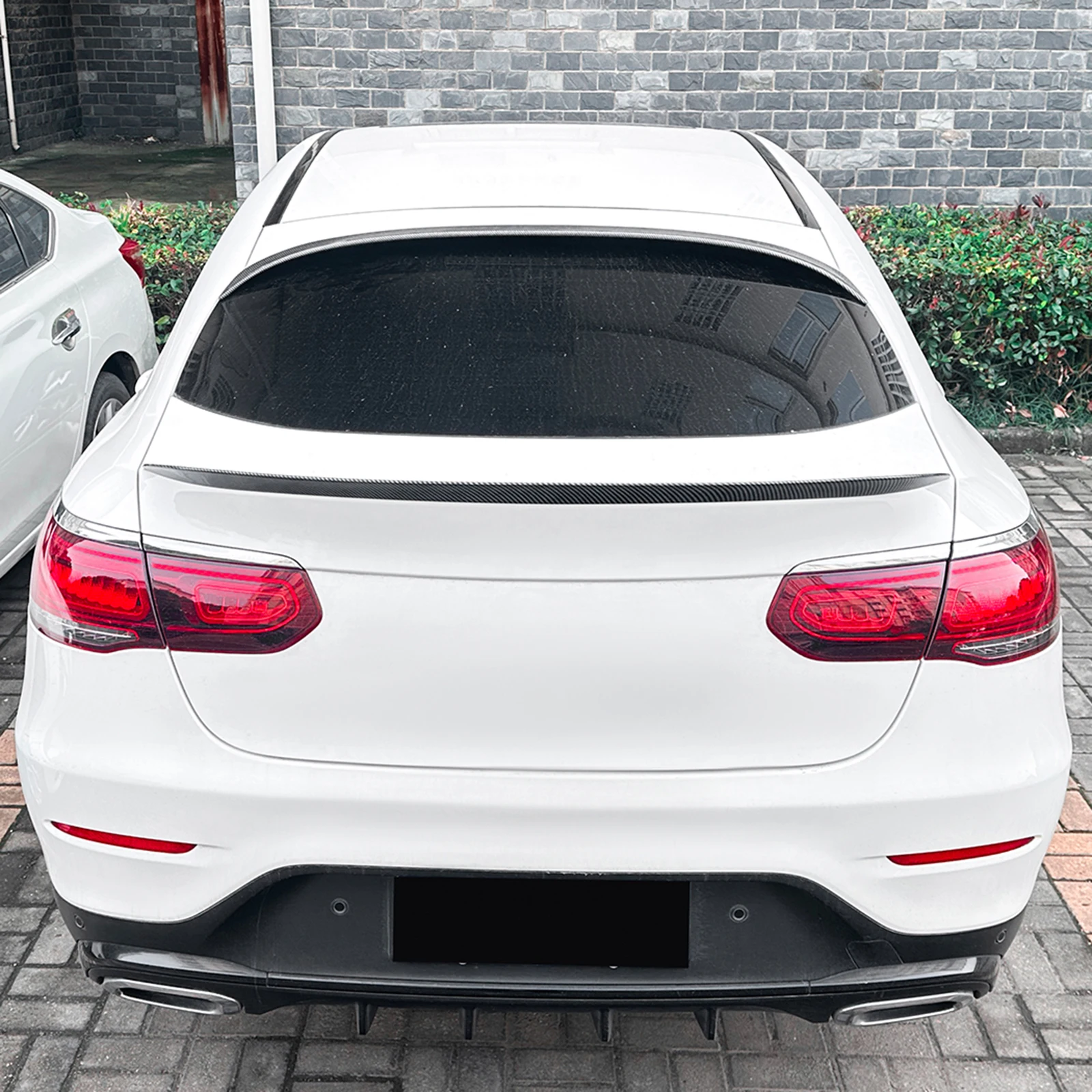 

Задний спойлер на крышу багажника, верхний спойлер-крыло, сплиттер-накладка для Mercedes-Benz GLC Class Coupe C253 2016-2022