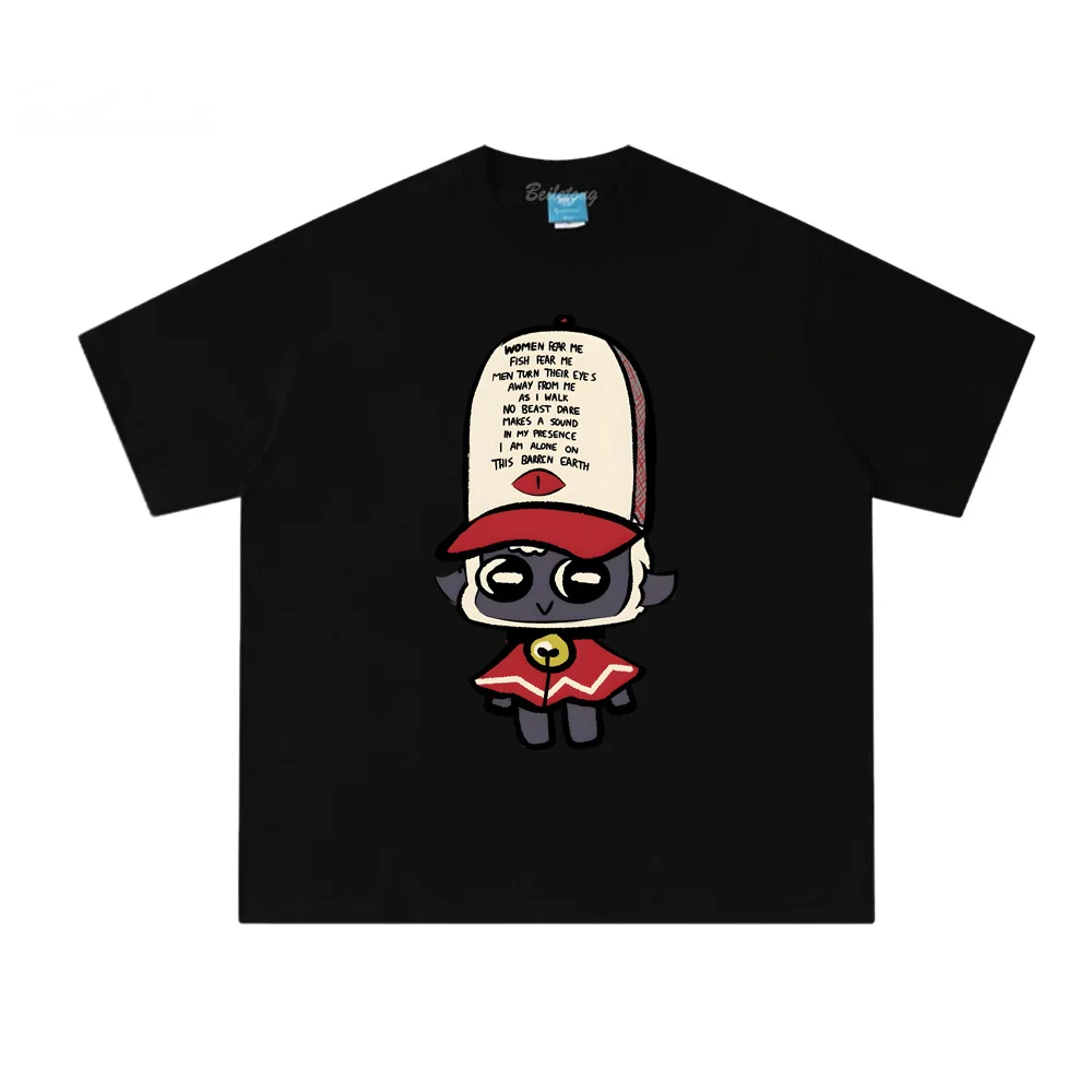 

2026new Cult of the Lamb TEE kawaii High Quality Tee-shirt Summer Manga Graphic Printing Tee 100%Cotton Comfortable T Shirt