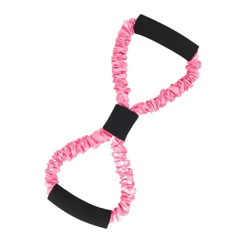 Yoga Sports Exercise 8-shaped Tension Resistance Band Toning Tube For Arm And Chest Expander Cross Bands