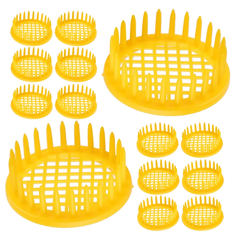 

18 Pcs Quarantine Cage Isolation Beekeeping Cell Habitats Plastic Equipment Hive Container