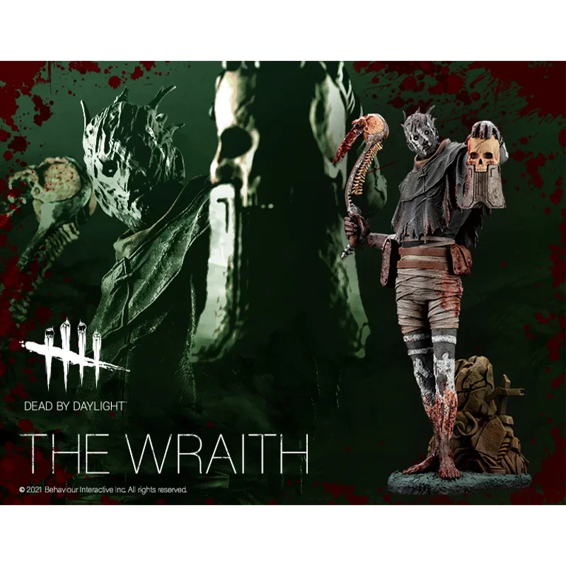 Original Anime Figure Dead By Daylight THE WRAITH Action Figure Toys for Boys Kids Christmas Gift Collectible Model Ornaments