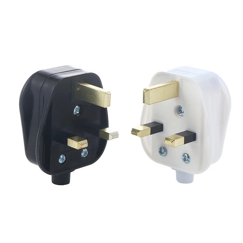 13A 3 Pin UK Plug Removable Type G Power Plug with Fuse for Appliance Power Cord