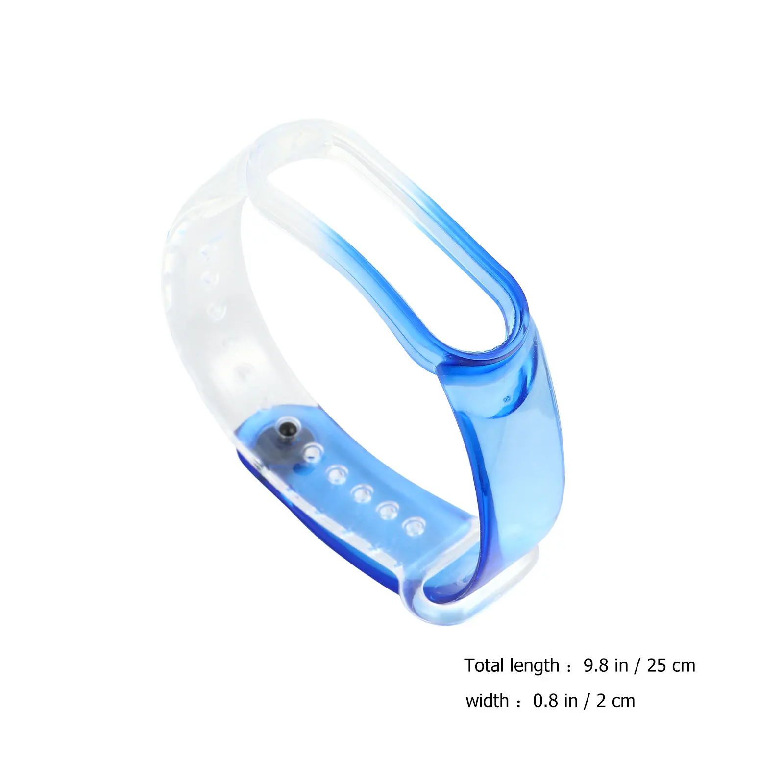 

Tpu Transparent Strap Adjustable Length Simple Wristband Replacement Compatible 5 Fashion Watchband Comfortable
