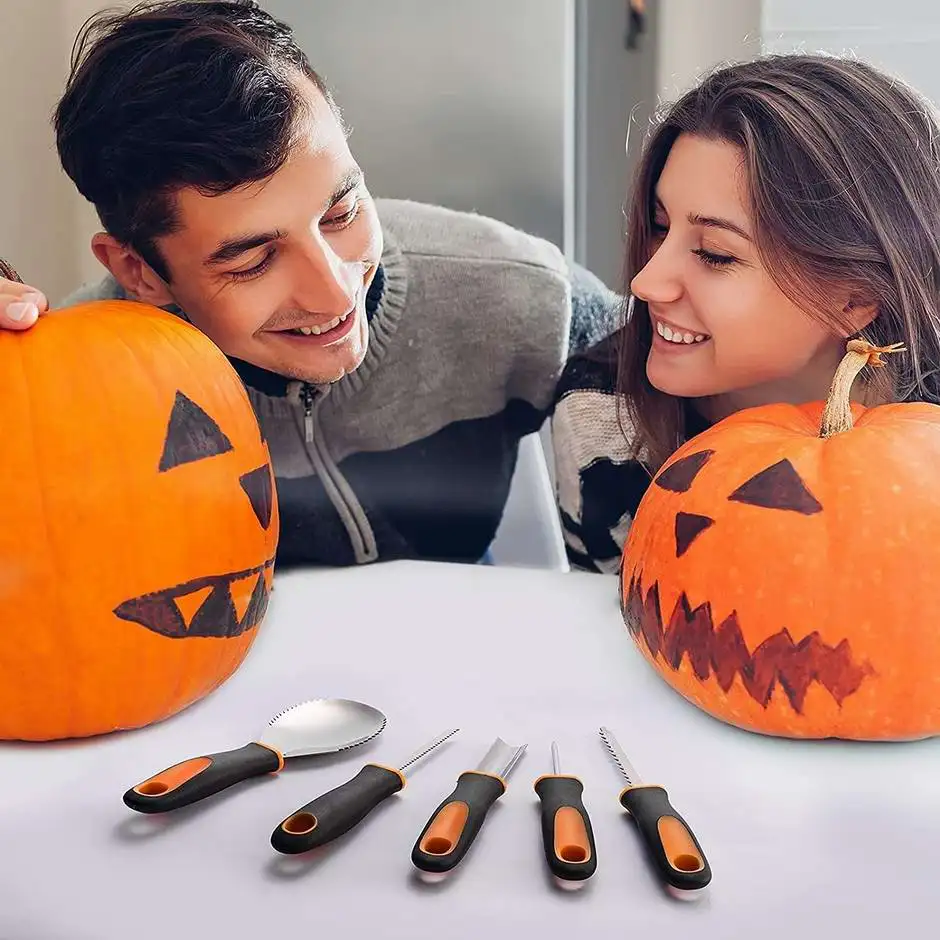 Halloween Pumpkin Carving Kit Tool Pumpkin Carving Knife For Kids Pumpkin Carving Kit Adults Professional Pumpkin Carving Kit