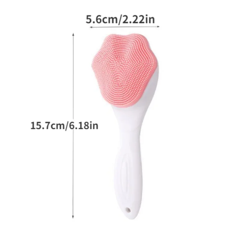 1PC Facial Clean Brush Soft Silicone Blackhead Removal Cat Shape Minimizing Skin Care Tool Wash Face Brush Deep Clean Scrub Pore