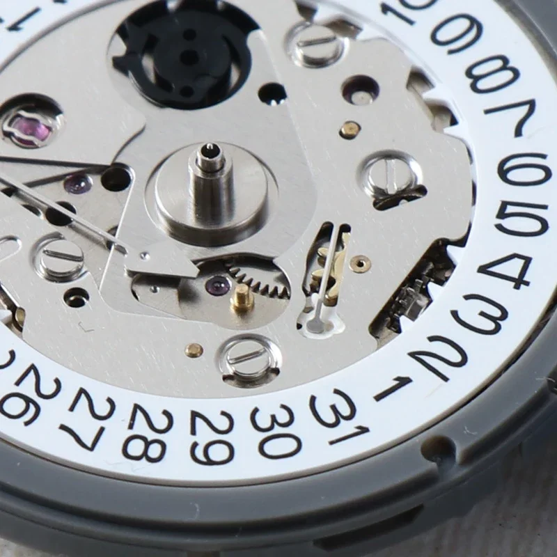 Japan Seiko Original NH35 NH35A Watch Movement Fit NH35 Automatic Mechanical Fit 3.0 Crown Watch White Date Wheel 24 Jewels