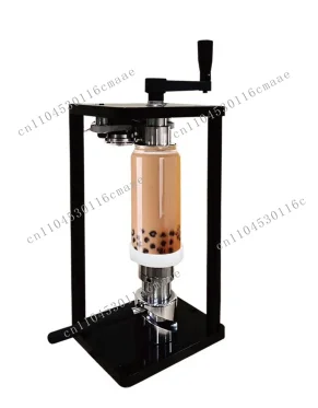Portable manual cup sealing machine Semi-automatic food packaging plastic and paper bag sealing machine