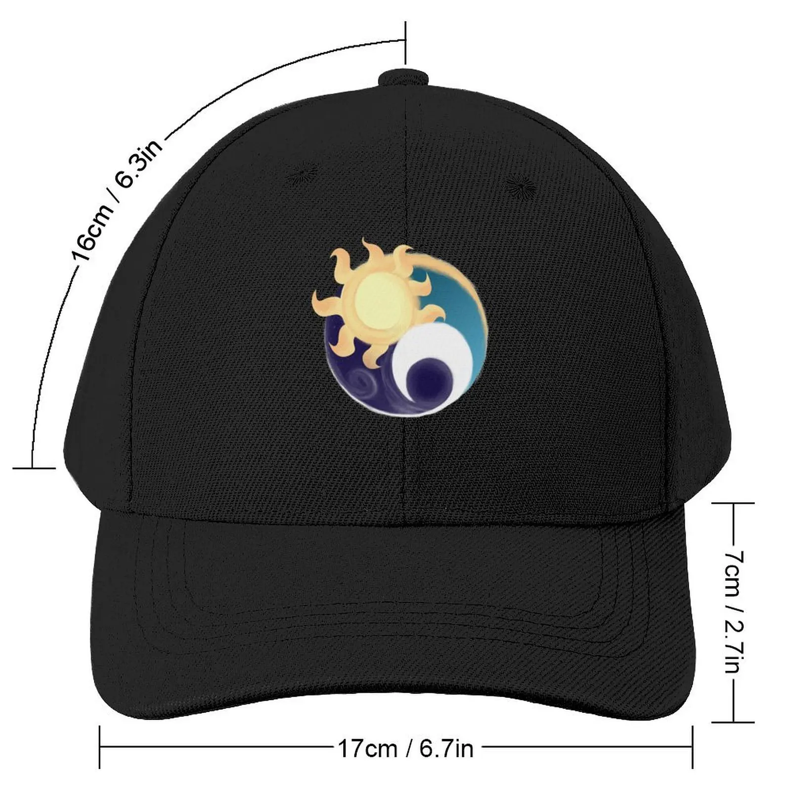 Celestia and Luna in Harmony Baseball Cap Streetwear Golf Wear Male Women's