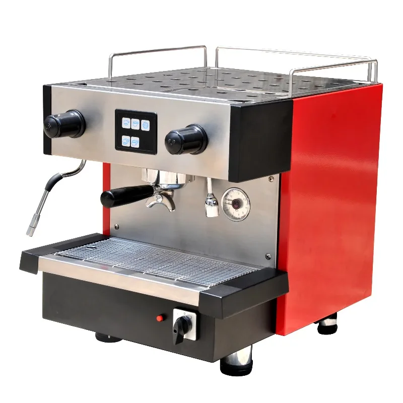 High Efficiency Single-Head Stainless Steel Electric Coffee Machine Easy Operation Commercial Kitchen Equipment