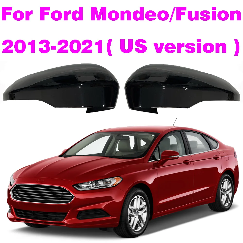 

Carbon Fiber Rearview Mirror Housing Cover Cap Side Door Mirror Cover Trim For Ford Mondeo / Fusion 2013-2021