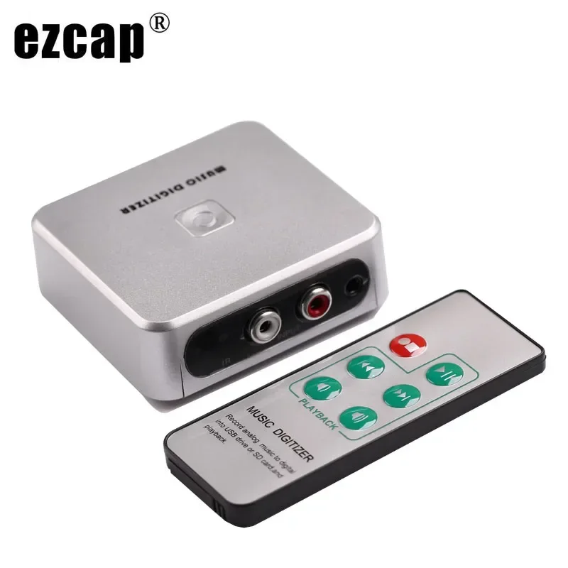 Imagem -03 - Ezcap 241 Audio Capture Recorder Box Digitador de Música Converter Música Analógica Antiga para o Formato Mp3 Usb u Flash Drive ou Cartão sd