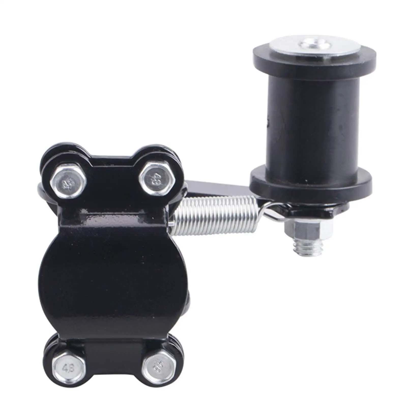 

Motorcycle Chain Tensioner Iron Construction Universal Roller Regulator Adjuster for Most Bikes Chain Alignment and Safety