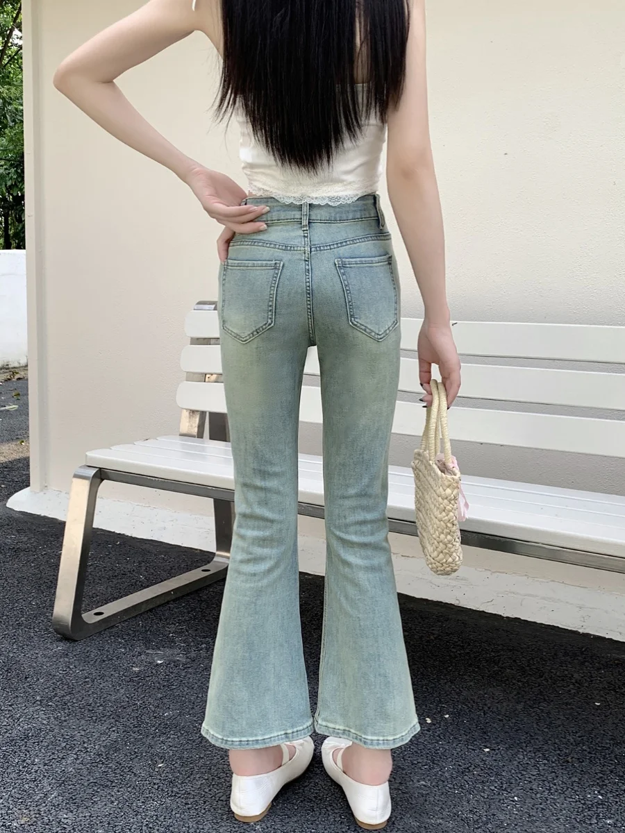 レディース 秋用ジーンズ 春 秋 冬 夏 多用途 シーズンコレクション 快適で居心地の良い 暖かい 厚手フリース 高品質