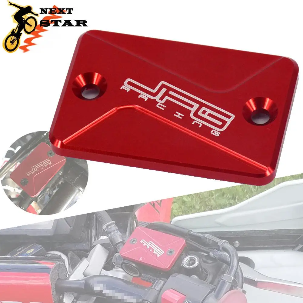 Motorcycle Front Brake Reservoir Fluid Cap Pump Cover For HONDA XR CRM 50 100 230 250 400 250R 250AR CRF 250L 250M 250RALLY 300L