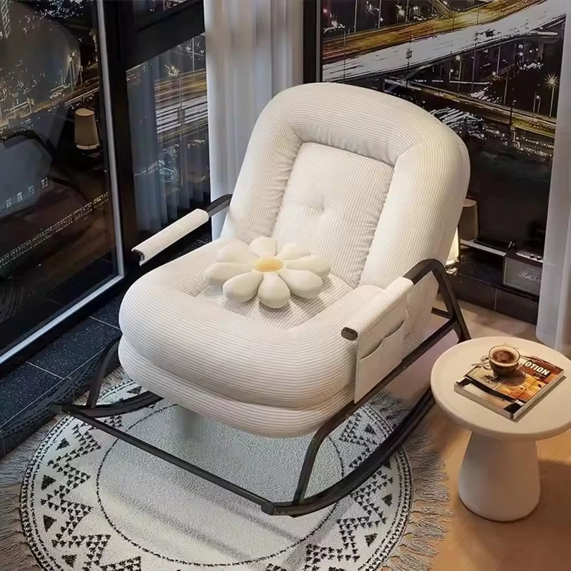 

Modern leisure rocking chair single recliner sofa comfortable recliner living room