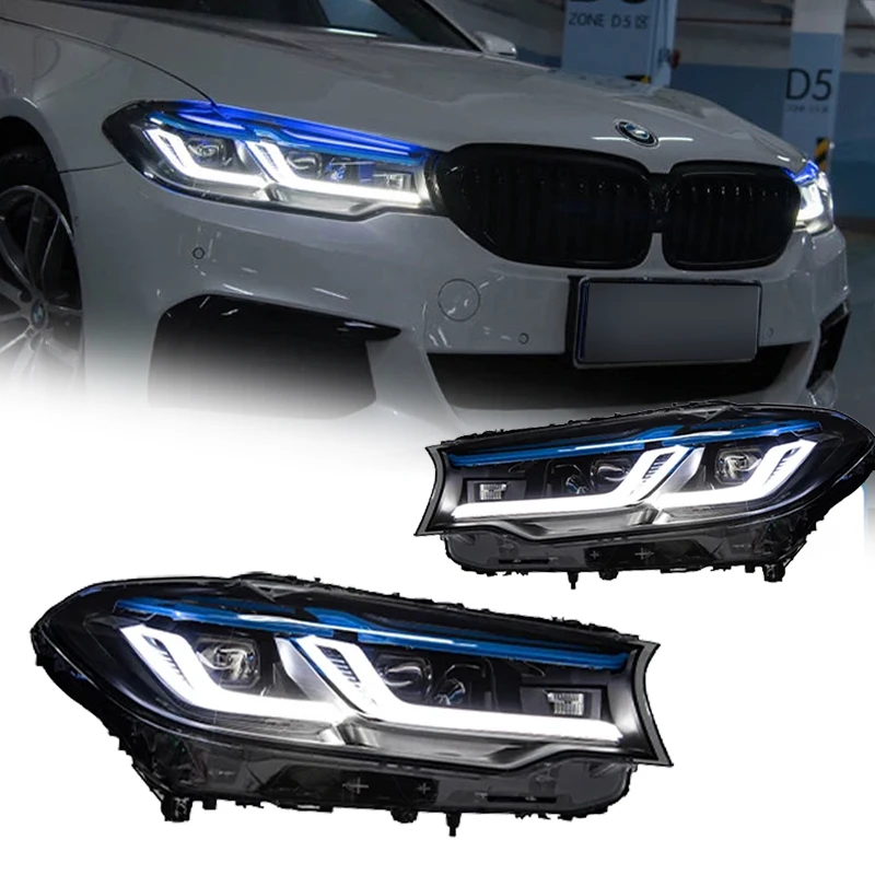 

Head Lamp for BMW G30 G38 LED Headlight 2018-2020 Headlights 525i 530i M5 DRL Turn Signal High Beam Angel Eye Projector Lens