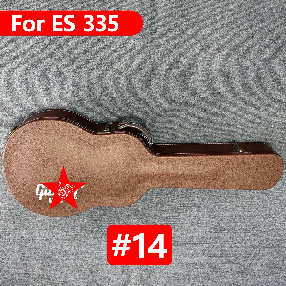 Guitar Hard Shell Case for LP SG J200 J45 335 Electric Acoustic Guitar Plush Interior Shockproof Waterproof Travel Storage