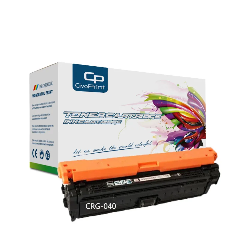 

1 pack CRG040 CRG 040 CRG-040 white Toner Cartridge Compatible For Canon LBP712Ci LBP710Cx LBP712Cx LBP712Cdn LBP 712Cdn 710Cx