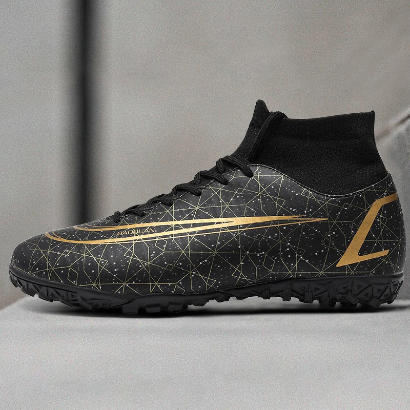 

2025 Football Shoes TF/FG Lightweight Ankle Football Boots Men's Football Shoes Outdoor Anti slip Grass Professional Training To