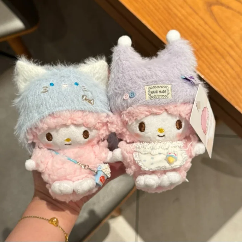 

12cm anime My Sweet Piano Plush toy Kawaii pp cotton stuffing Doll keychain pendant Girls heart Packaging decoration Gift