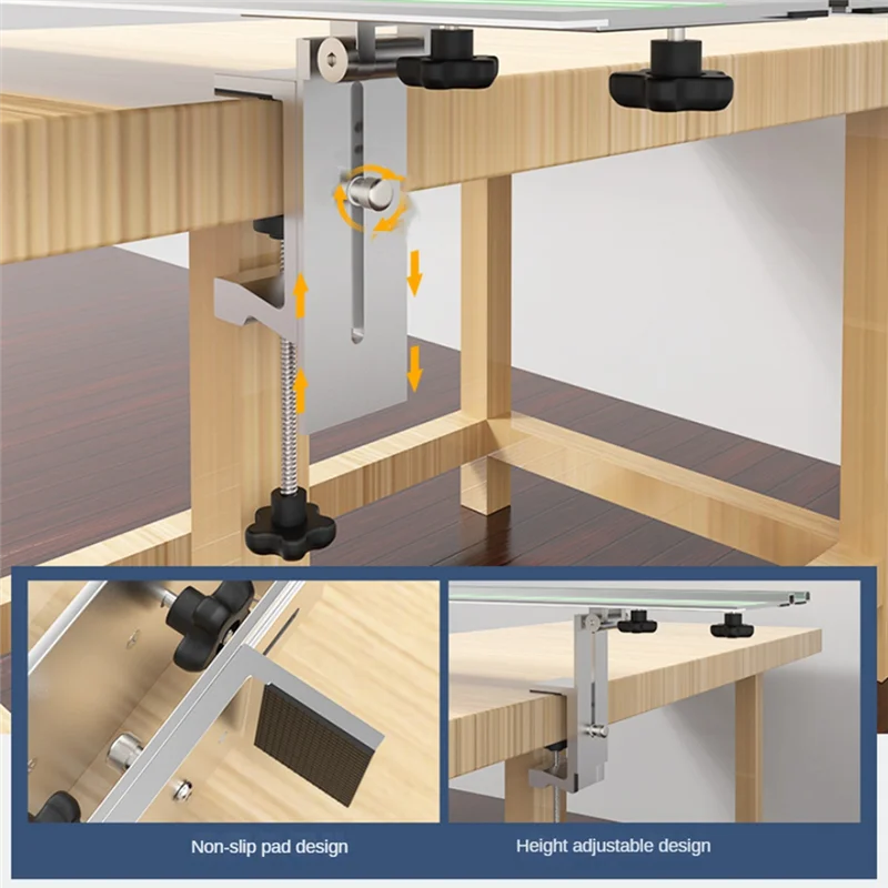 Parallel Rail Guide System For Circular Saw Guide Rail Electric Saw Lift Guide Rail Connector Set Woodworking Accessories