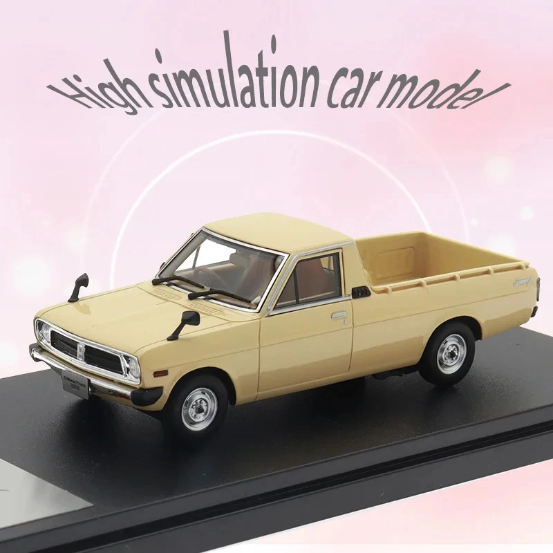 1/43 Scale High Simulation Car Model For DATSUN SUNNY TRUCK Long Body Deluxe 1979 Resin Classic Car Model Collection Decoration