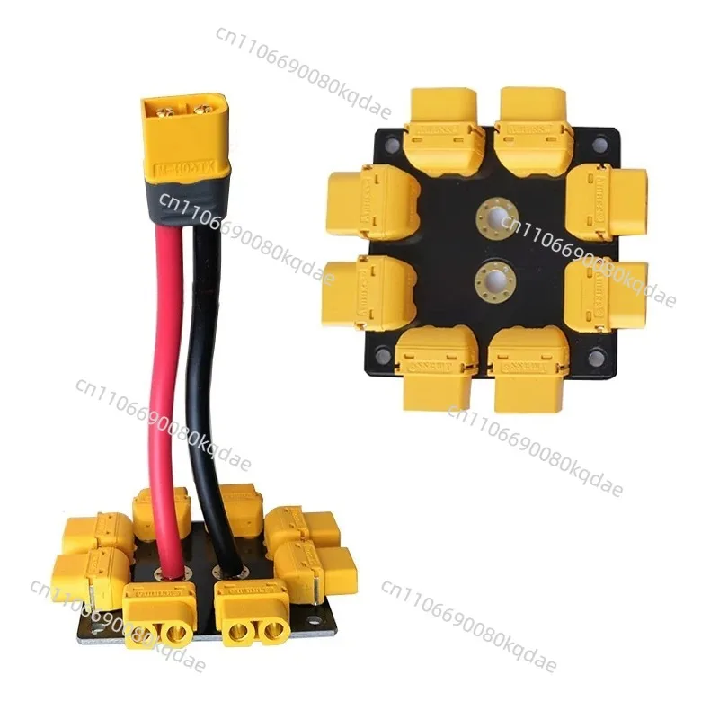 1‑Pc 240A Power‑Distribution Unit,Welded XT60PW Female Connector,Optional 10AWG Silicone Wire Hardware Component