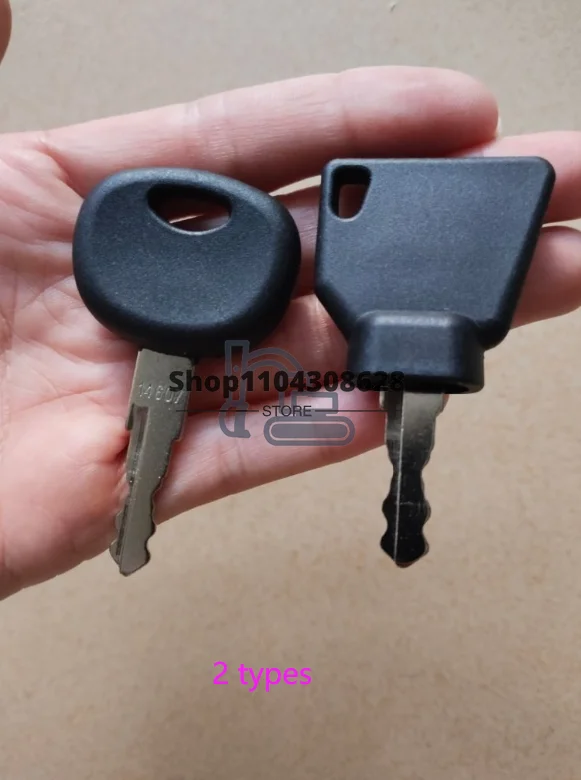 

10 Pcs 14607 Ignition Key For JCB Volvo Case Mini Excavator Loader 701 45501 14707 3CX