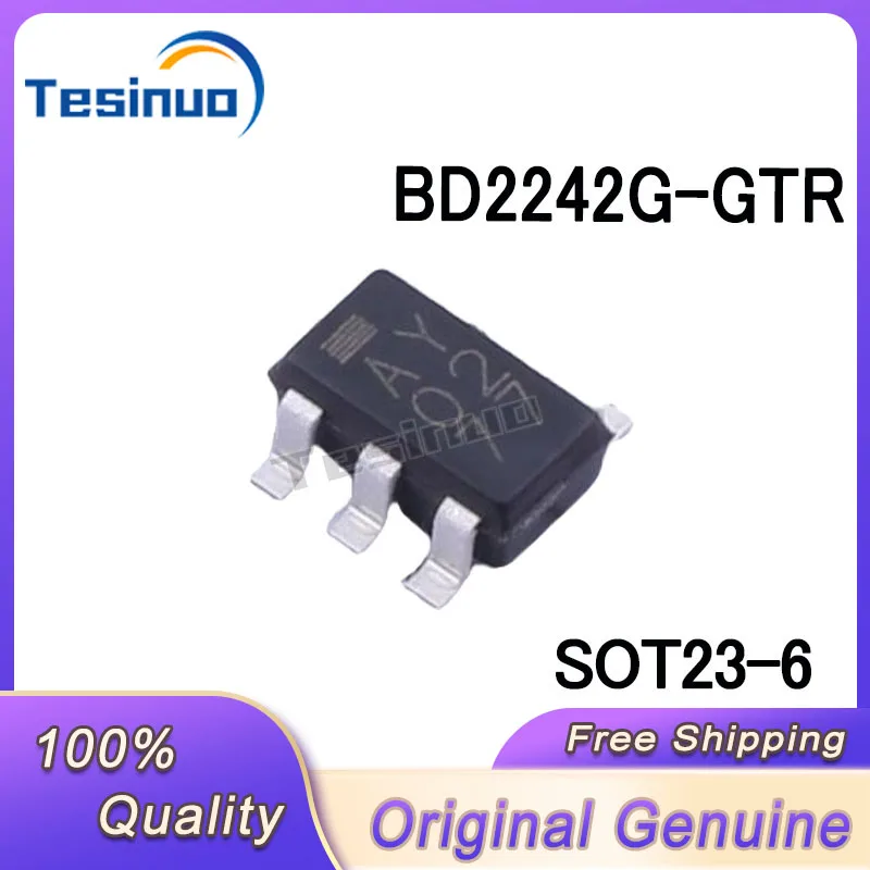 10/PCS New Original BD2242G-GTR BD2242G Screen printing AY SOT23-6 Power electronic switch chip In Stock