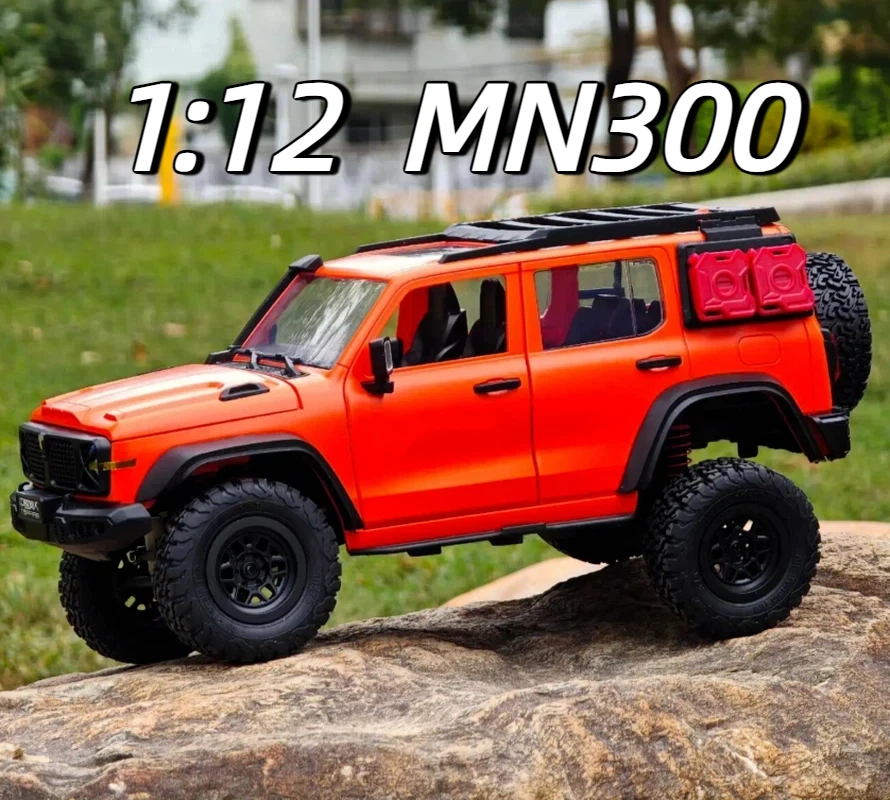 

New MN MODEL 1:12 Mn300 Full-Scale 4-Wheel Drive Remote Control Off-Road Vehicle Climbing Car Model Remote Control Toy Boys Gift