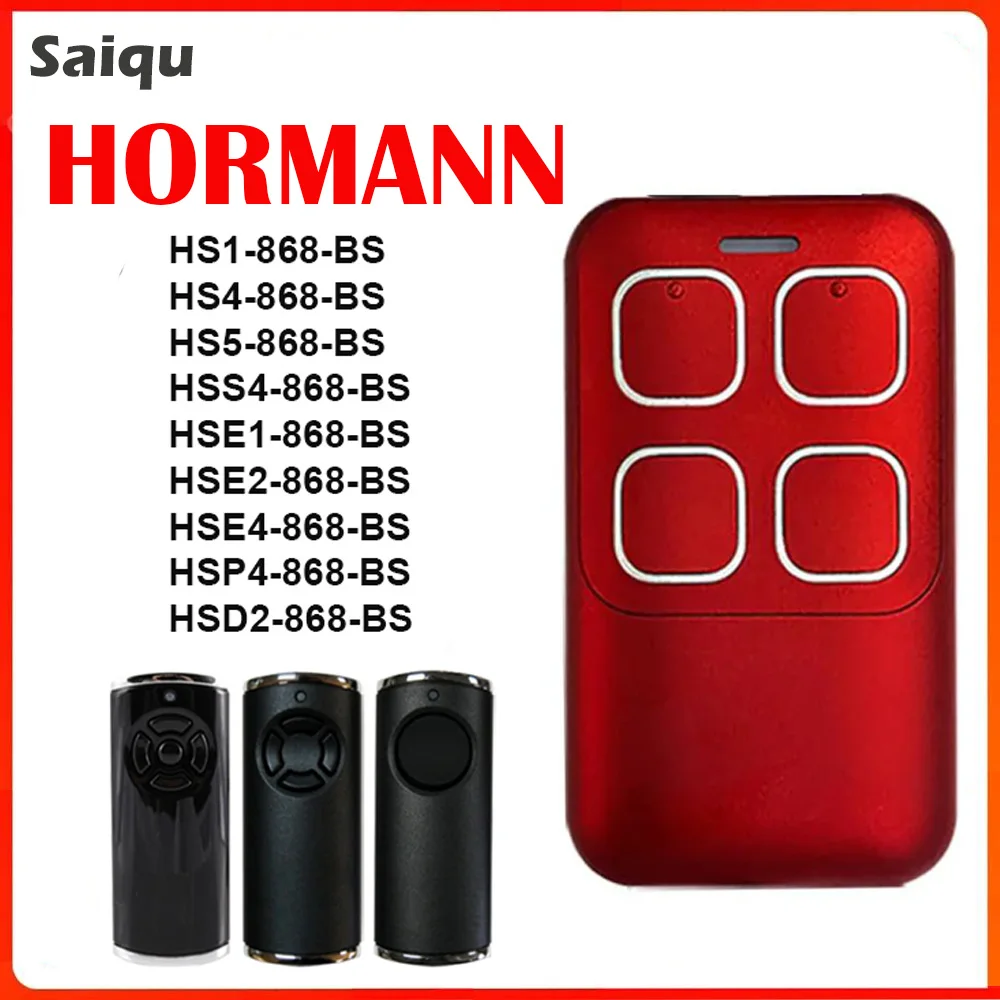 Garage Door Remote Control Duplicator 868MHz HORMANN HSE2 HSE4 868 BS HSE1 4 HS1 4 5 HSS4 HSP4 HSD2 Garage Gate Door