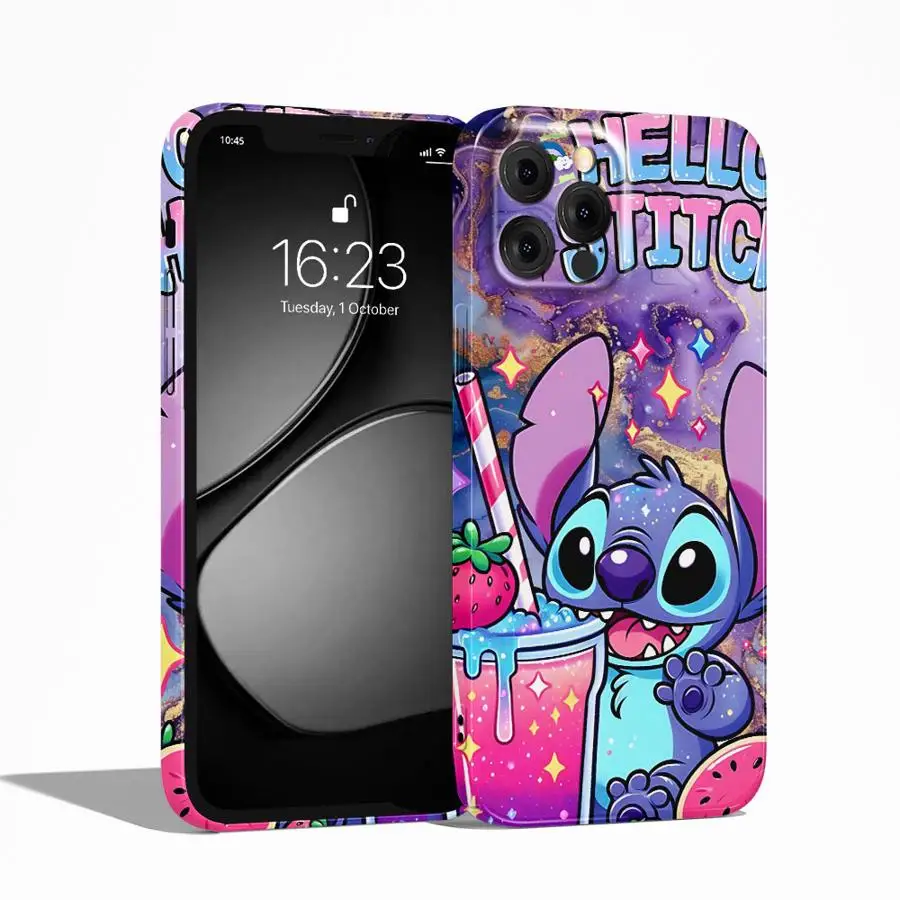 حافظة لهاتف آيفون X 11 13 17 Air XR 16 Pro Max 12 15 Plus 14 بغرز كرتونية لطيفة من الرخام #5