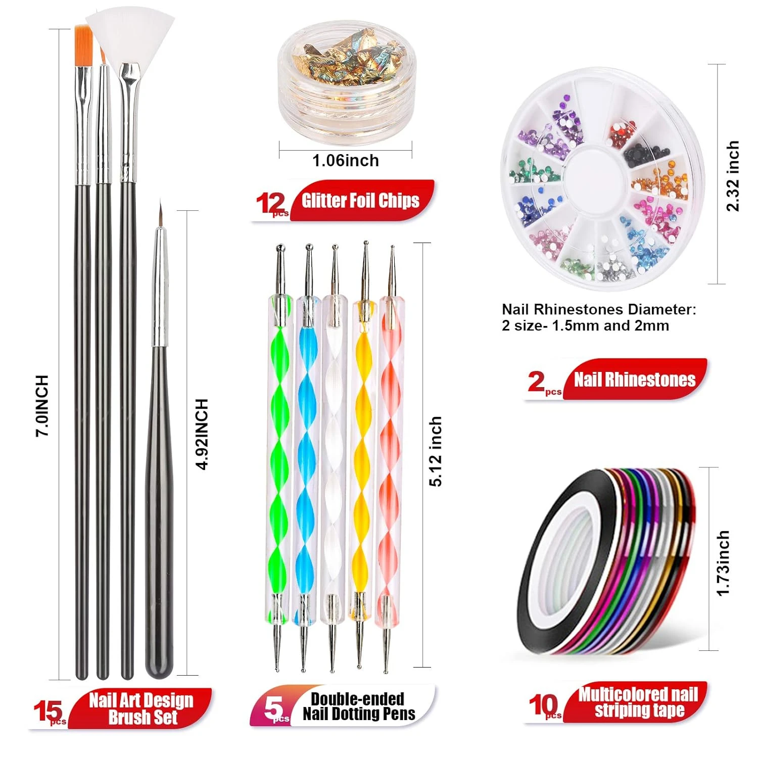 rt kit. Elevate your nail design skills with this high-quality and deluxe nail art set. Upgrade your nail care routine with this