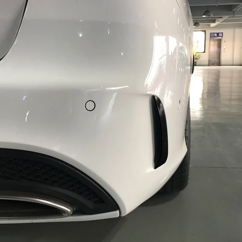 لمرسيدس بنز C-Class إصدار السفر S205 Estate C180 C200 AMG المصد الخلفي وسكين الرياح الخلفي تعديل ملصق السيارة