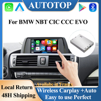 AUTOTOP Smart Wireless CarPlay Box Module Interface For BMW 1,2,3,4,5,6,7 Series,X1 X3 X4 X5 X6 CCC CIC NBT EVO Android Auto