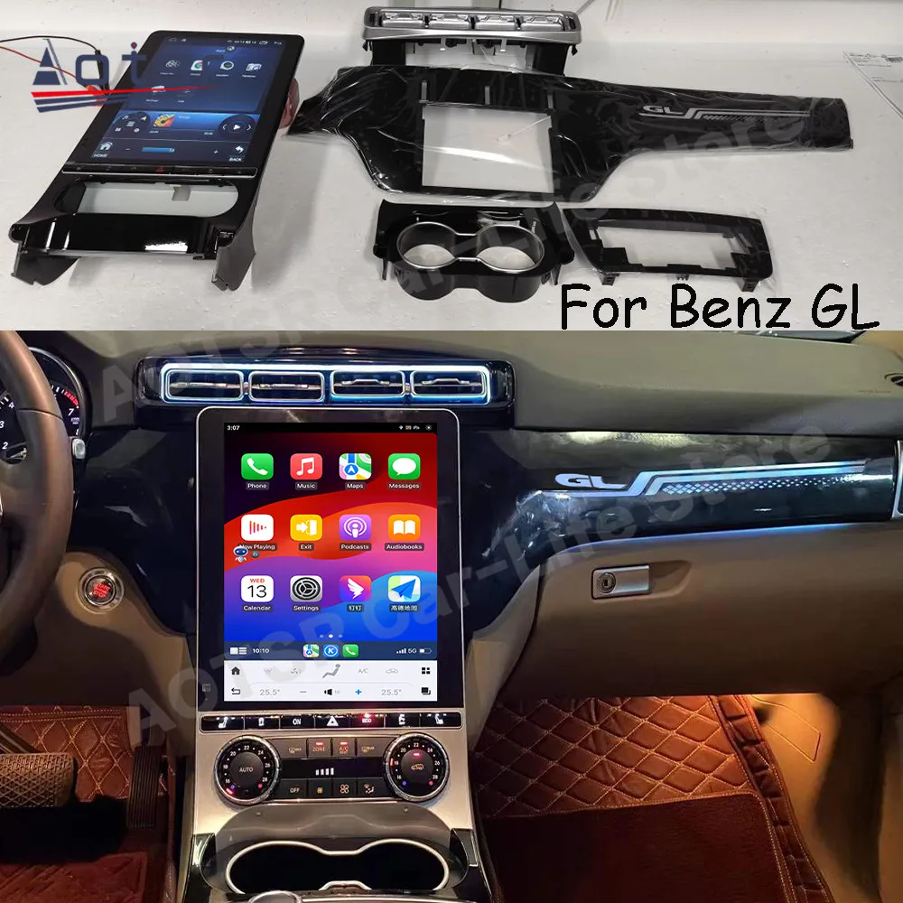 

Мультимедийная автомобильная магнитола Android 14 для Mercedes-Benz ML GL 2012-2015 с GPS-навигацией, аудиосистемой и вертикальным IPS-экраном