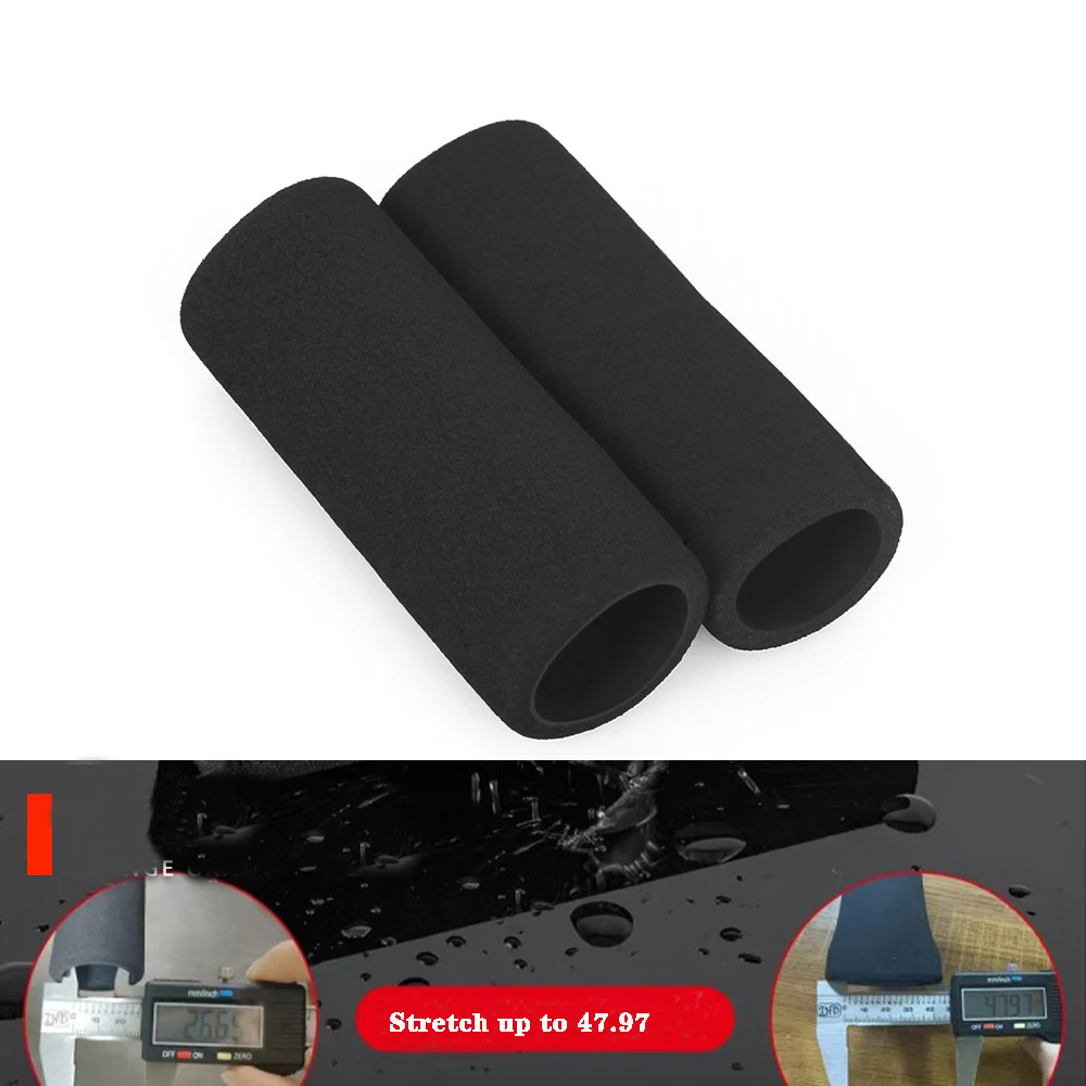 Universal 22mm Motorcycle Handlebar Foam Hand Grips Sponge Gloves Lever Cover Anti-slip Motocross Dirt Pit Bike Electric Scooter