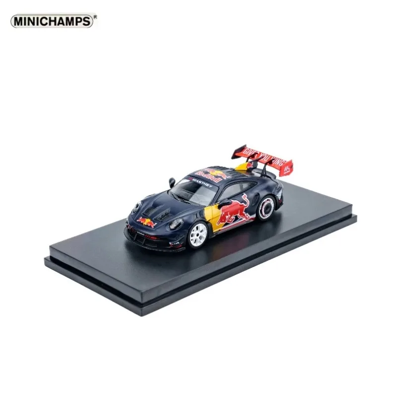 

MINICHAMPS 1:64 911 992.1 GT3RS MR Cast-pressed Simulation Alloy Car Model, a gift for friends, an adult collection piece.