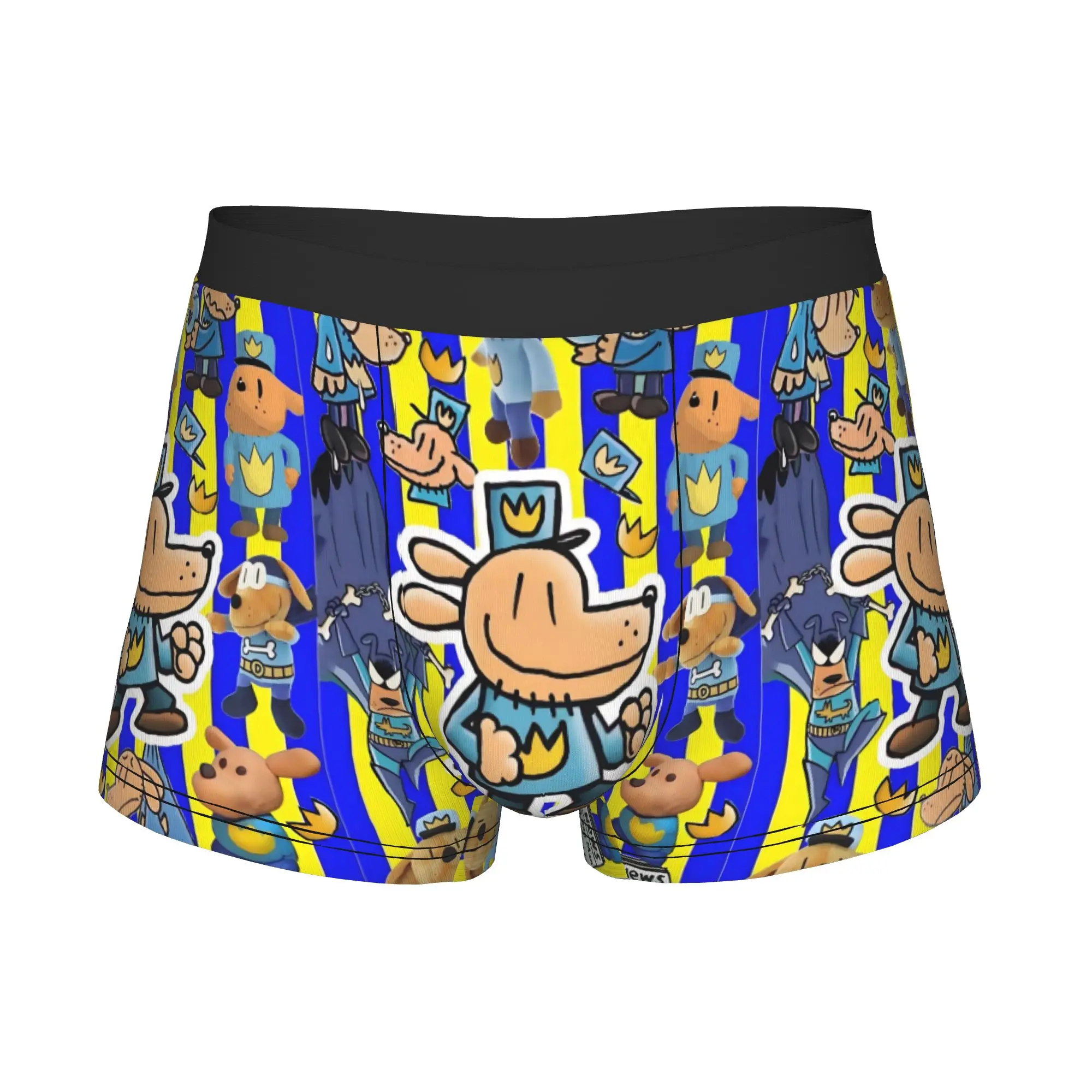 D-Dogman Cartoon  Boxers Shorts Men's Comic  Briefs Underwear Funny Underpants