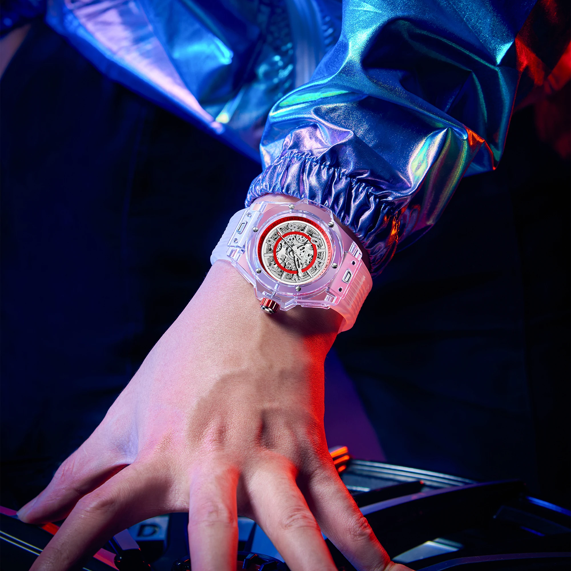 Men's Fully Automatic Luxury Mechanical Watch, Waterproof