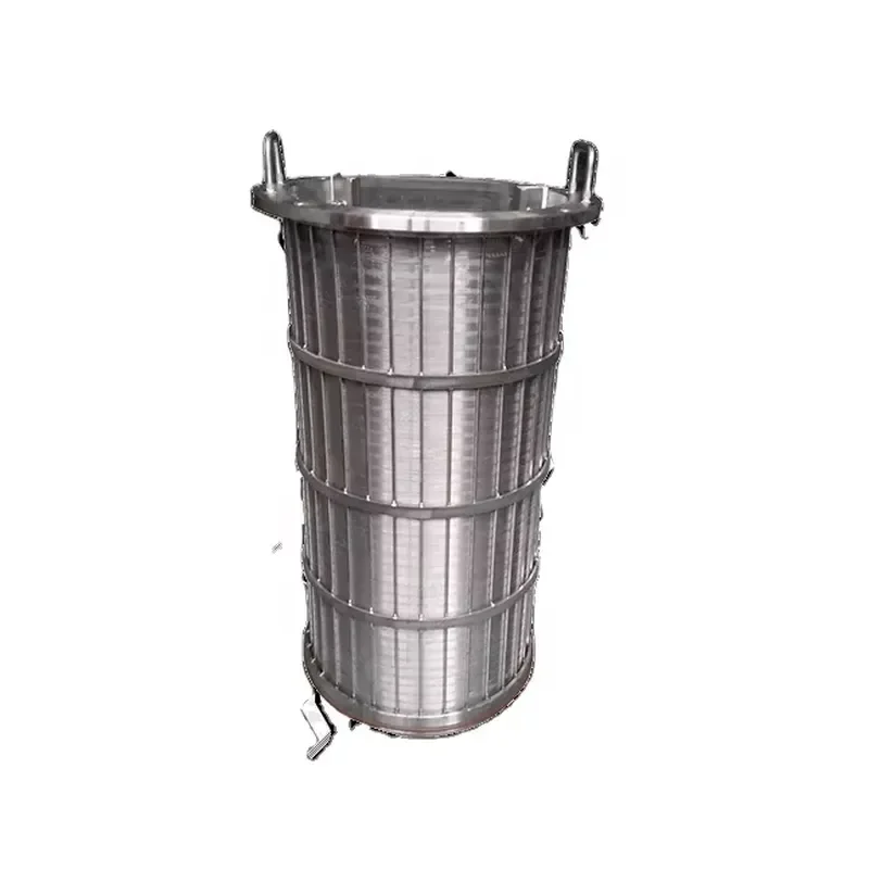 Stainless Steel Automatic Self Cleaning Filter Element Tube Basket for Beer Brewing Homebrewing Strainer Mesh Sieve