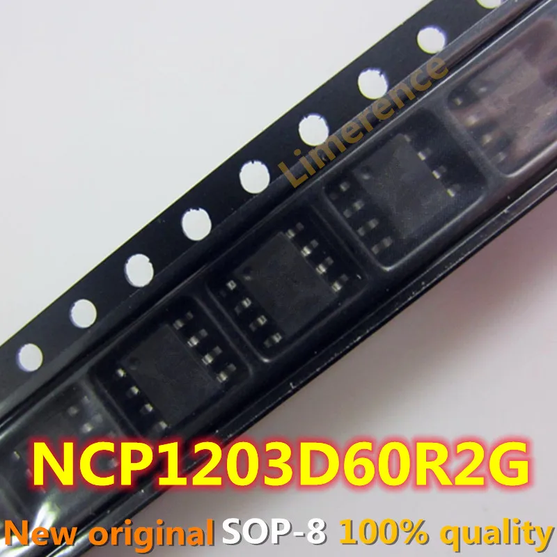 10PCS/lot  203D6 NCP1203D60R2G NCP1203D6 1203D60 SOP-8 Liquid crystal power chip IC