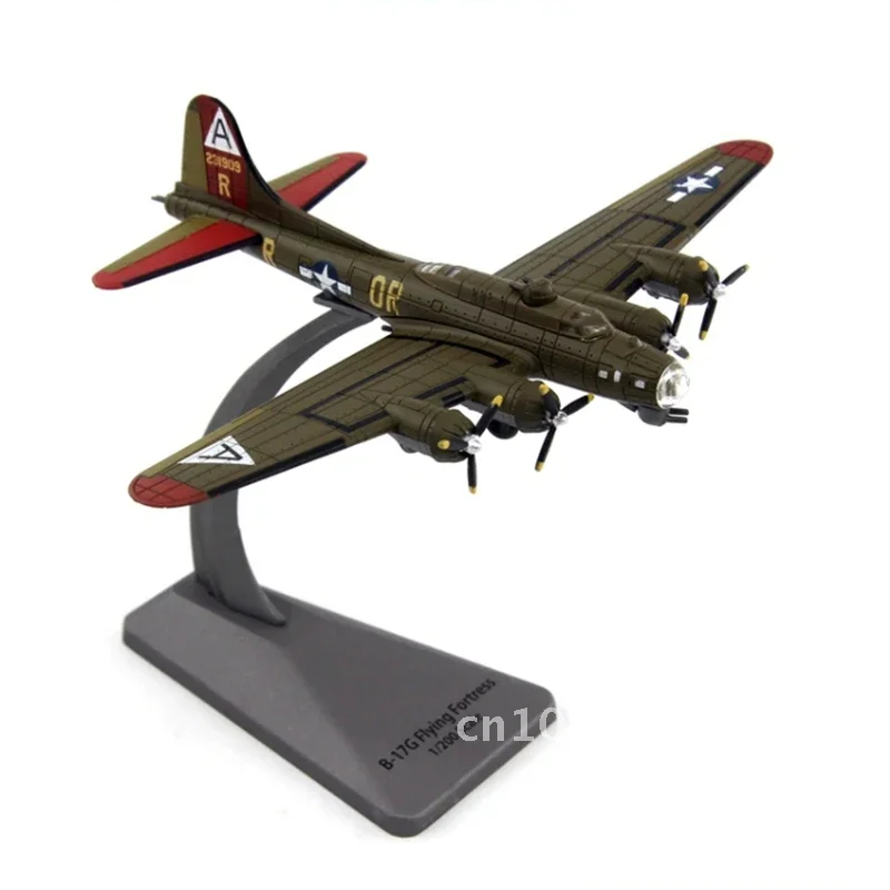 Модель самолета, игрушка, масштаб 1/200, B17G B17 B-17 B-17G, летающая фортеця, СШАF, литой под давлением самолет из сплава для коллекций Модель самолета, игрушка, масштаб 1/200, B17G B17 B-17 B-17G, летающая фортеця, СШАF, литой под давлением самолет из сплава для коллекций